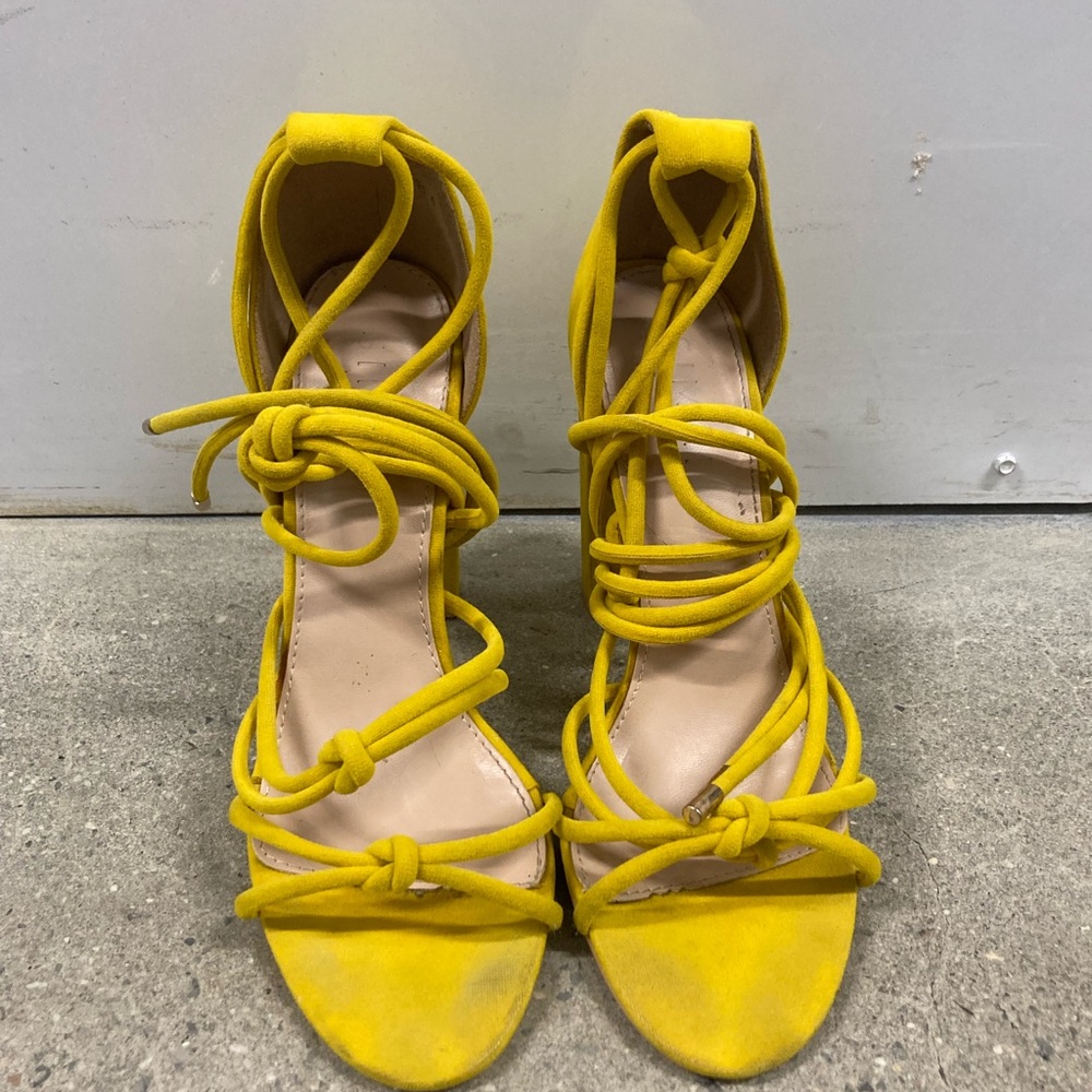 Lace up sandals